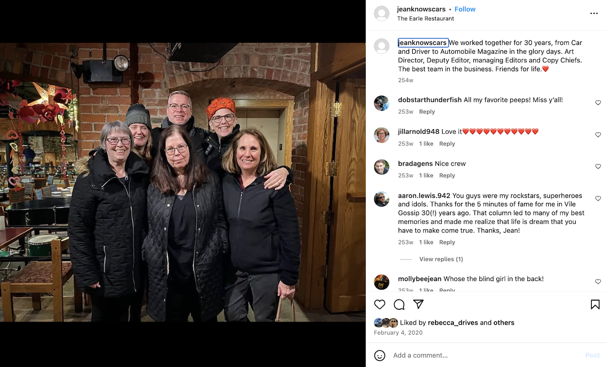 Jean Jennings Via Instagram